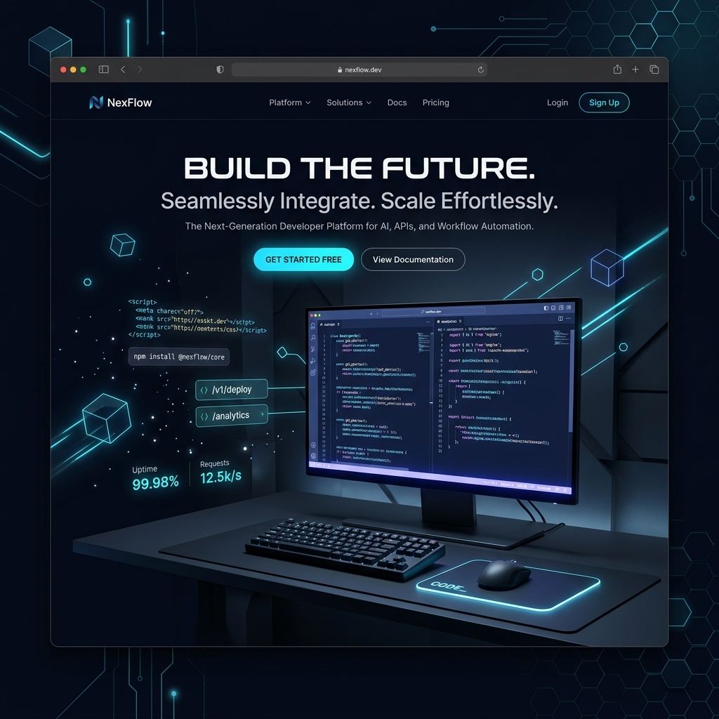 Web Design Mockup